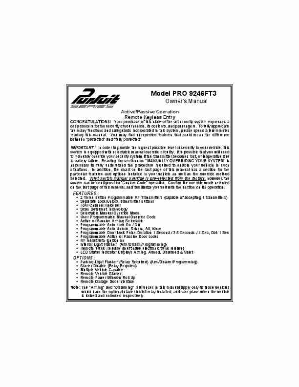 Audiovox Automobile Alarm PRO9246ft3-page_pdf